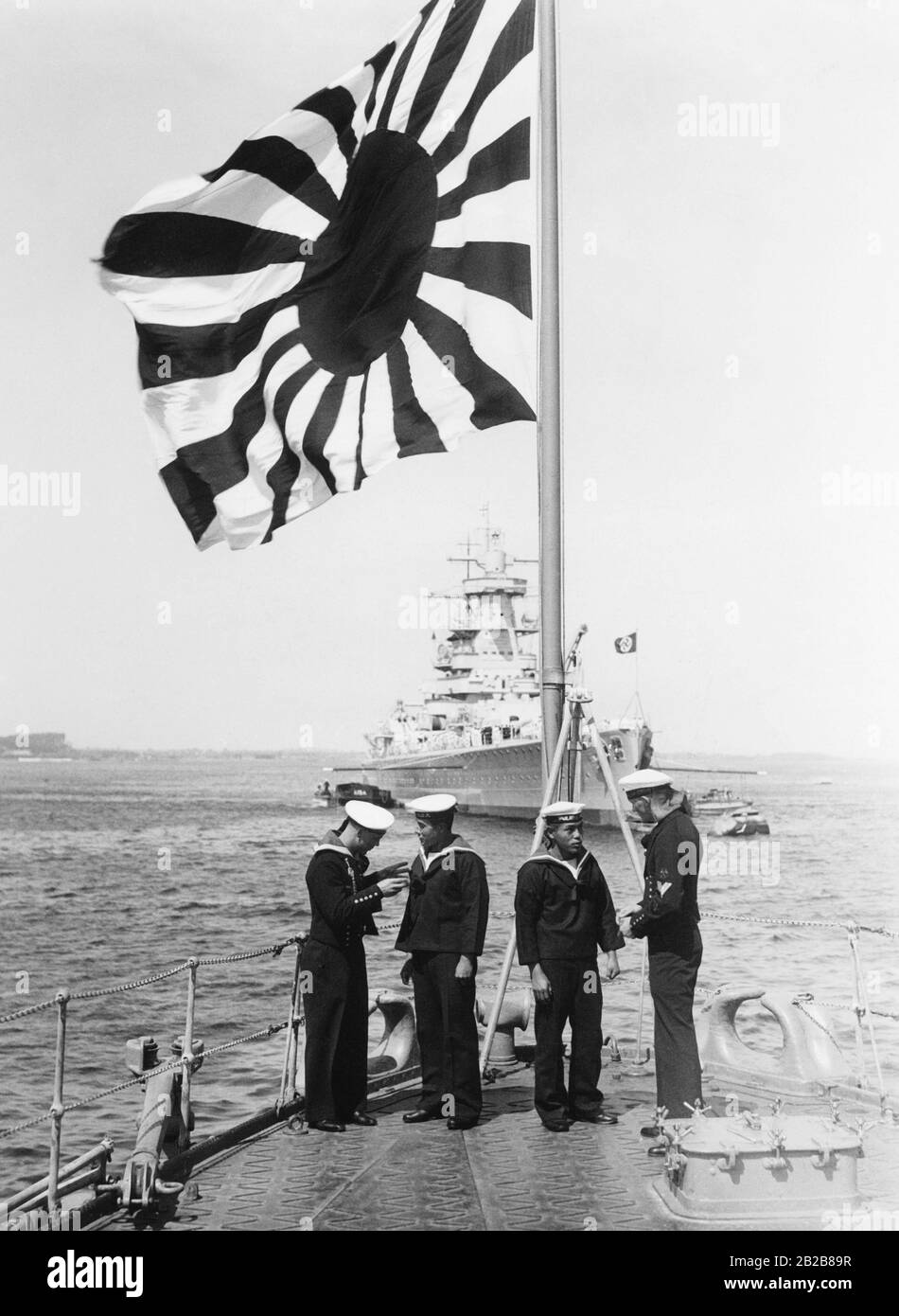 Immagini Stock - Si Tratta Di Una Bandiera Che È Stato Utilizzato Da Marina Imperiale Giapponese Fino Alla Fine Della - Foto 6