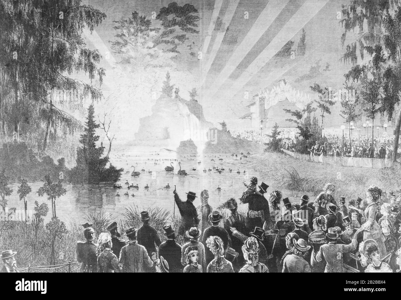 Disegno del Knut ekvall svedese. Congresso a Berlino. Foto Stock