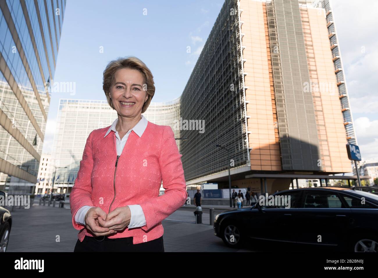 Ursula von der Leyen, Presidente della Commissione europea, 10 settembre 2019 Foto Stock