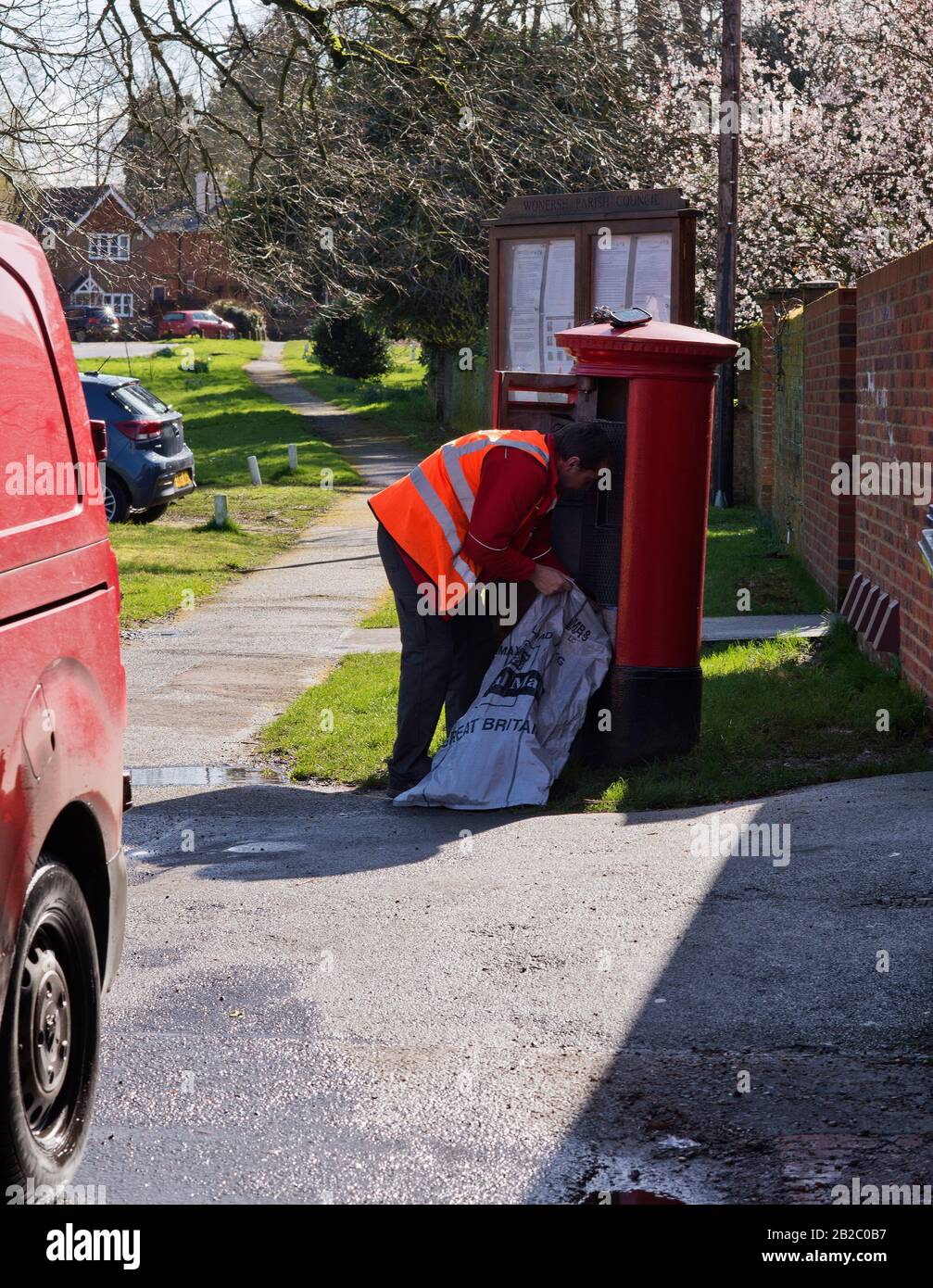 Royal Mail Collection Foto Stock