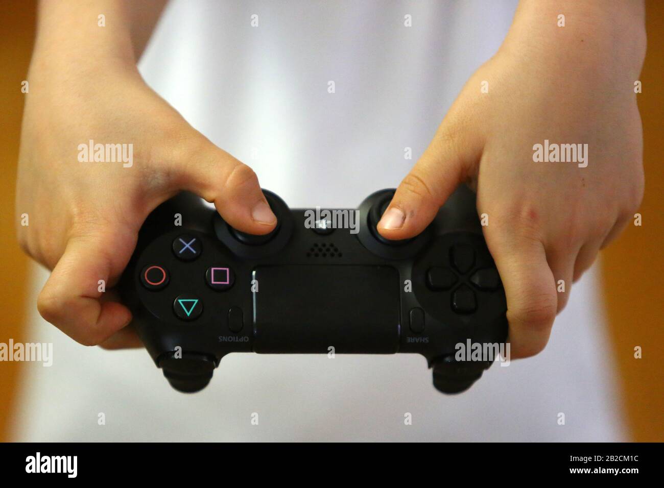 Playstation 4 Console di gioco Foto Stock