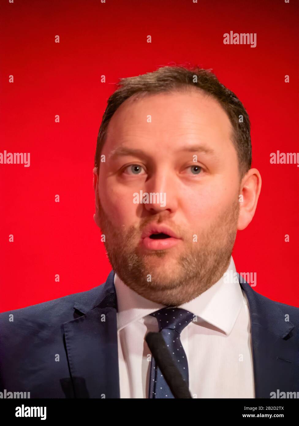 Ian Murray Labor MP per Edimburgo Sud e contendente per il vice leader del Labor Party Foto Stock