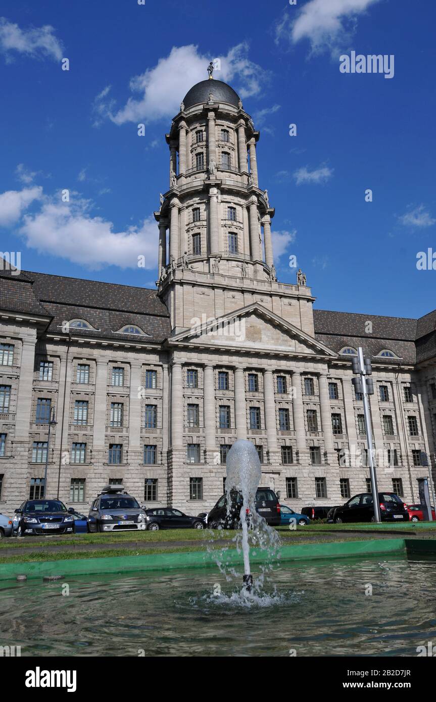 Altes Stadthaus, Klosterstrasse, nel quartiere Mitte di Berlino, Deutschland Foto Stock