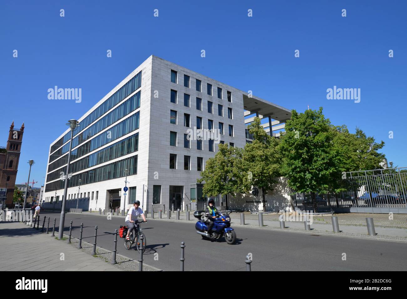 Auswaertiges Amt, Kurstrasse, nel quartiere Mitte di Berlino, Deutschland Foto Stock