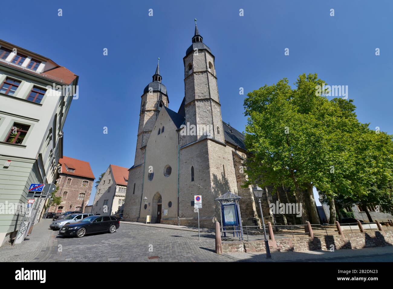 San Andreaskirche, Lutherstadt Eisleben, Sachsen-Anhalt, Deutschland Foto Stock