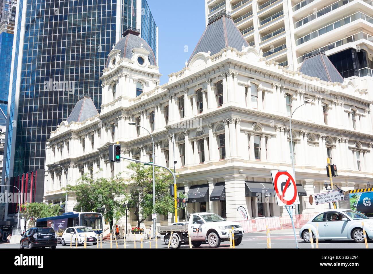 Old Customs House (T Galleria Shopping), Customs Street, City Centre, Auckland, Auckland Regione, Nuova Zelanda Foto Stock