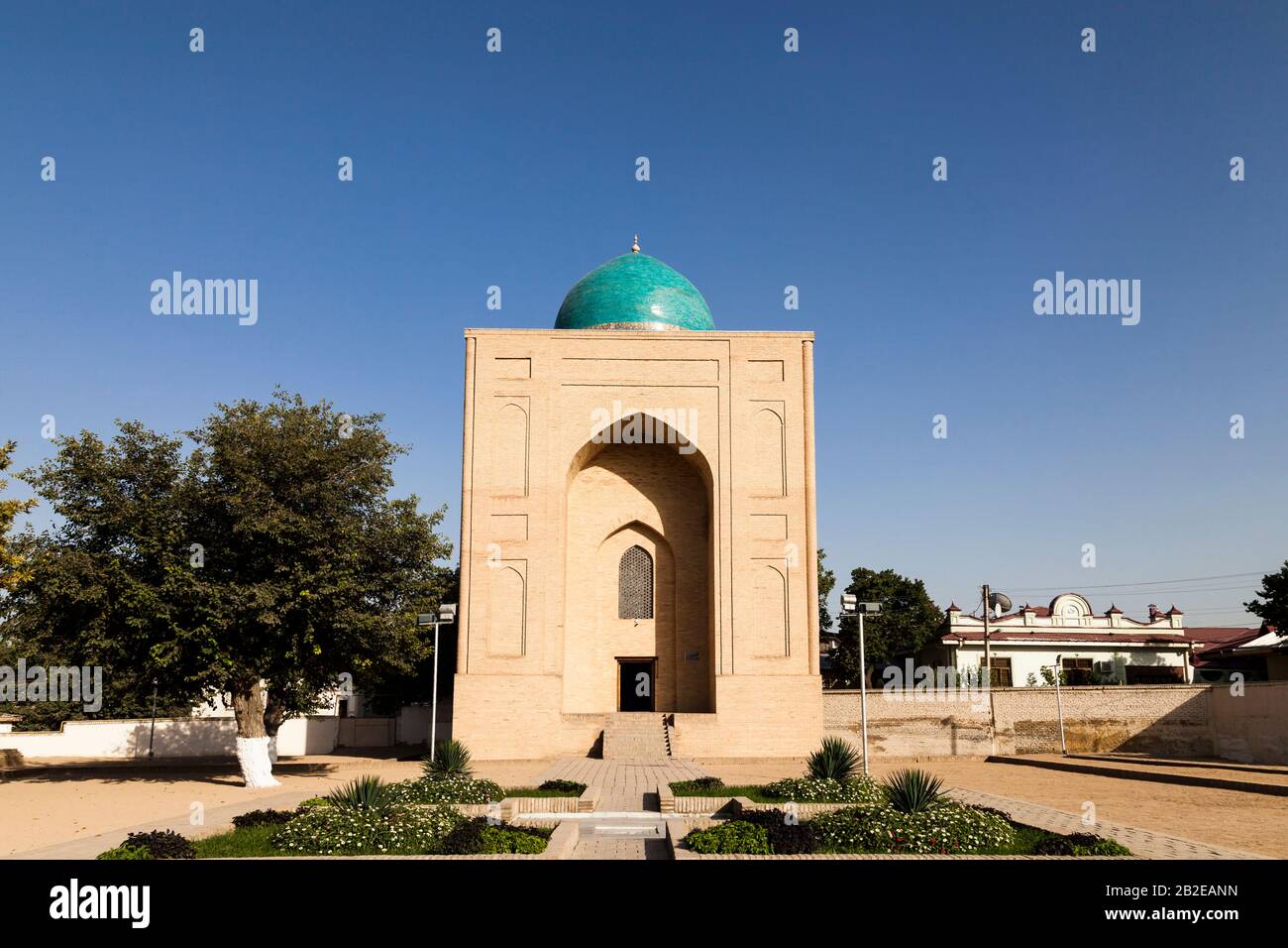 Mausoleo di Bibi Khanym, Mausoleo di Bibi Khanum, Samarcanda, Uzbekistan, Asia centrale, Asia Foto Stock