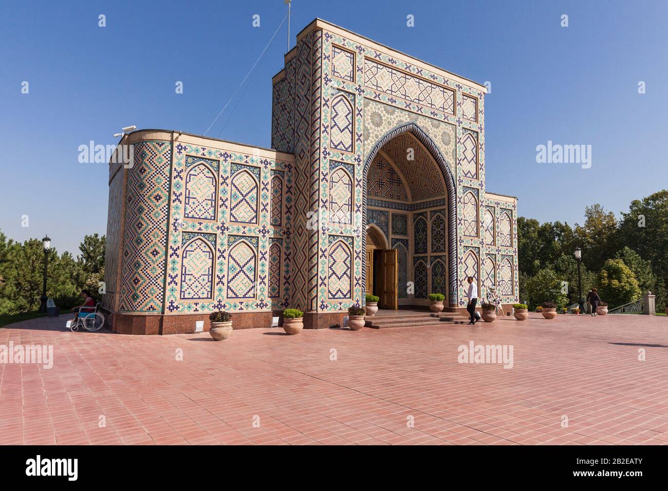 Osservatorio di Ulugbek, Osservatorio di Ulugugh Beg, Osservatorio di Uugh-Beg, Samarcanda, Uzbekistan, Asia centrale, Asia Foto Stock