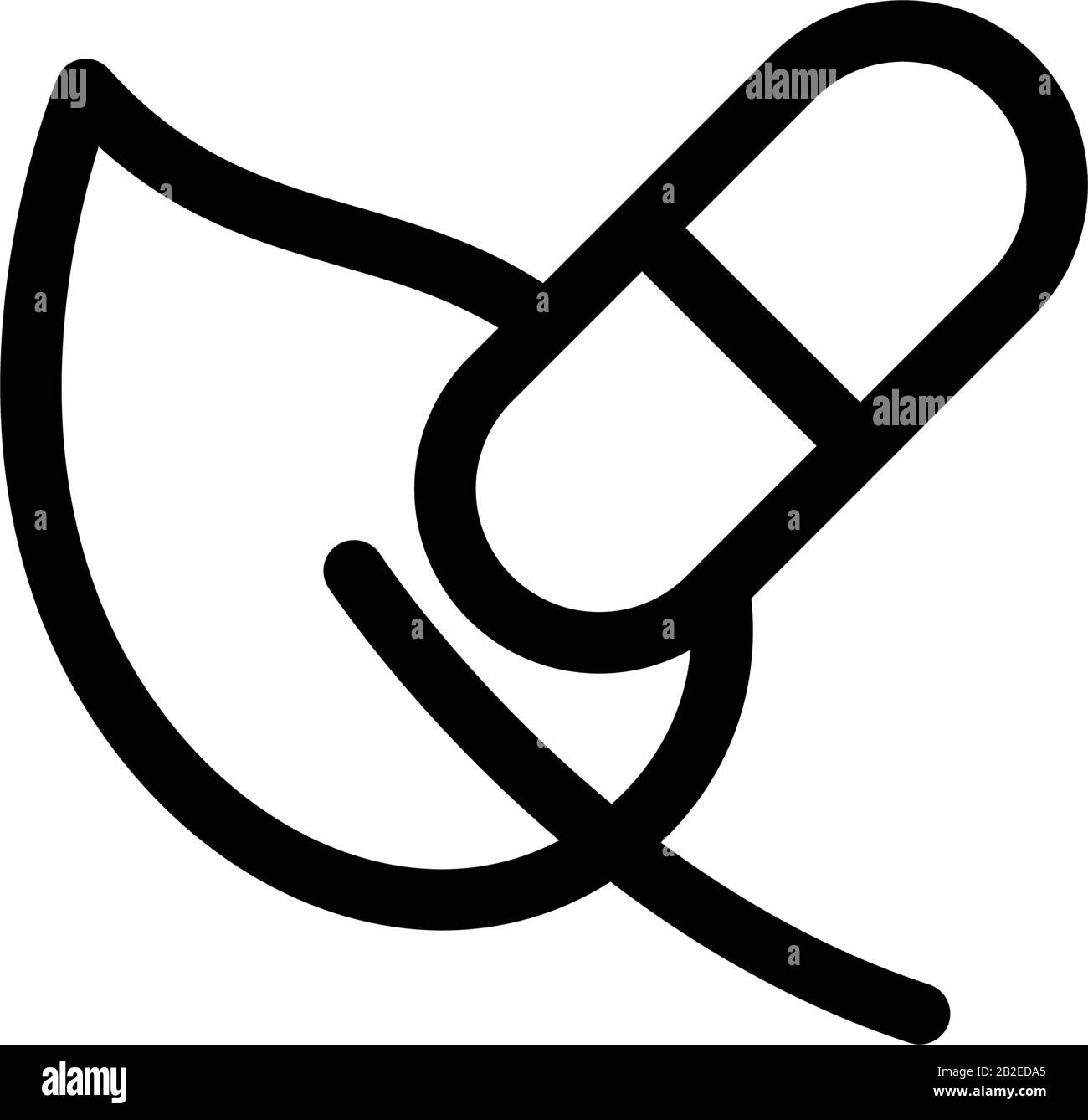 Modello vettoriale di disegno icona capsula Illustrazione Vettoriale