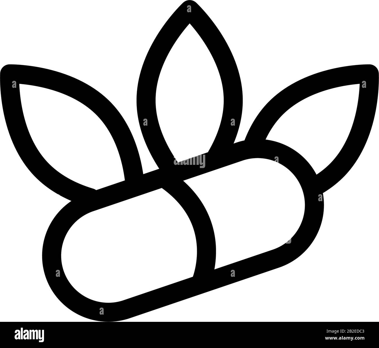 Modello vettoriale di disegno icona capsula Illustrazione Vettoriale