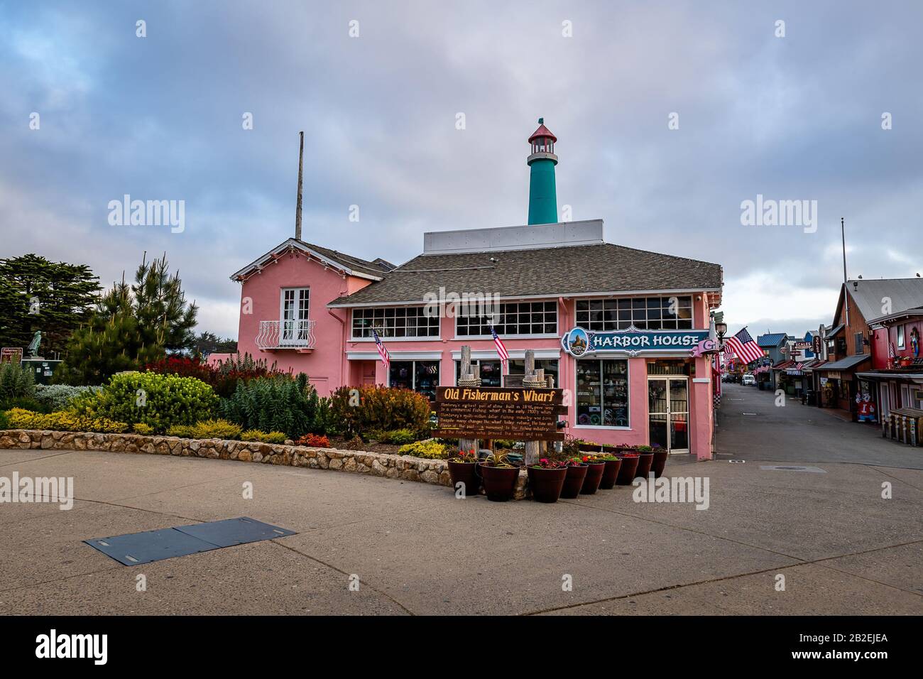Monterey Bay Sunrise Foto Stock