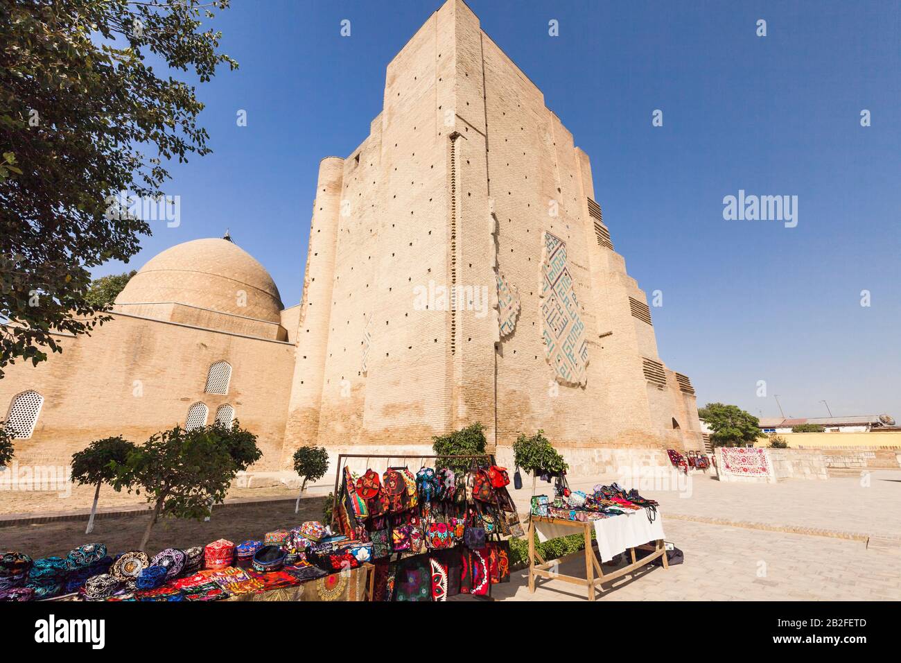 Dorus Saodat Complex, Shahrisabz, o Shakhrisabz, Qashqadaryo Region, Uzbekistan, Asia centrale, Asia Foto Stock
