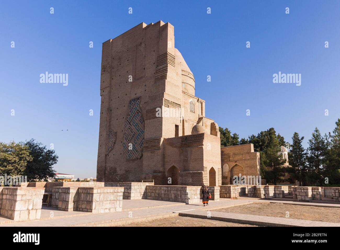 Dorus Saodat Complex, Shahrisabz, o Shakhrisabz, Qashqadaryo Region, Uzbekistan, Asia centrale, Asia Foto Stock