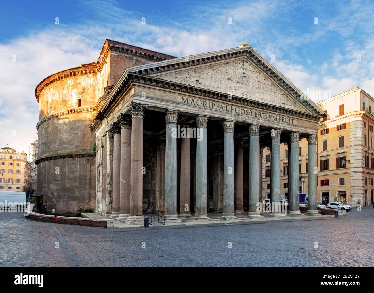 Roma - pantheon Foto Stock