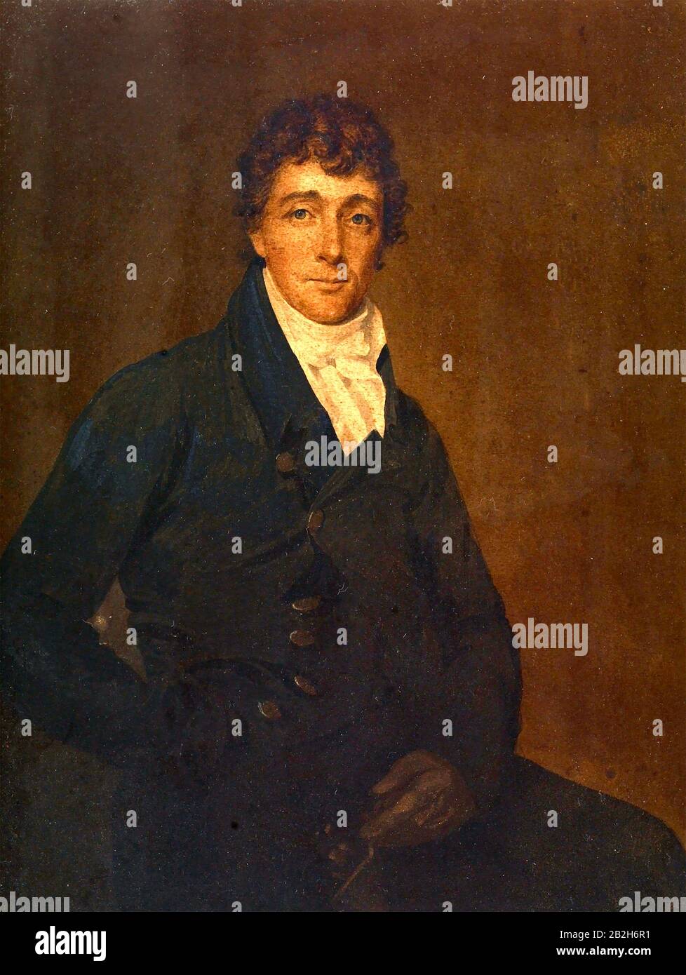 Francis SCOTT KEY (1779-1843) avvocato e autore americano che scrisse i testi per il Banner Star-Spangled Foto Stock