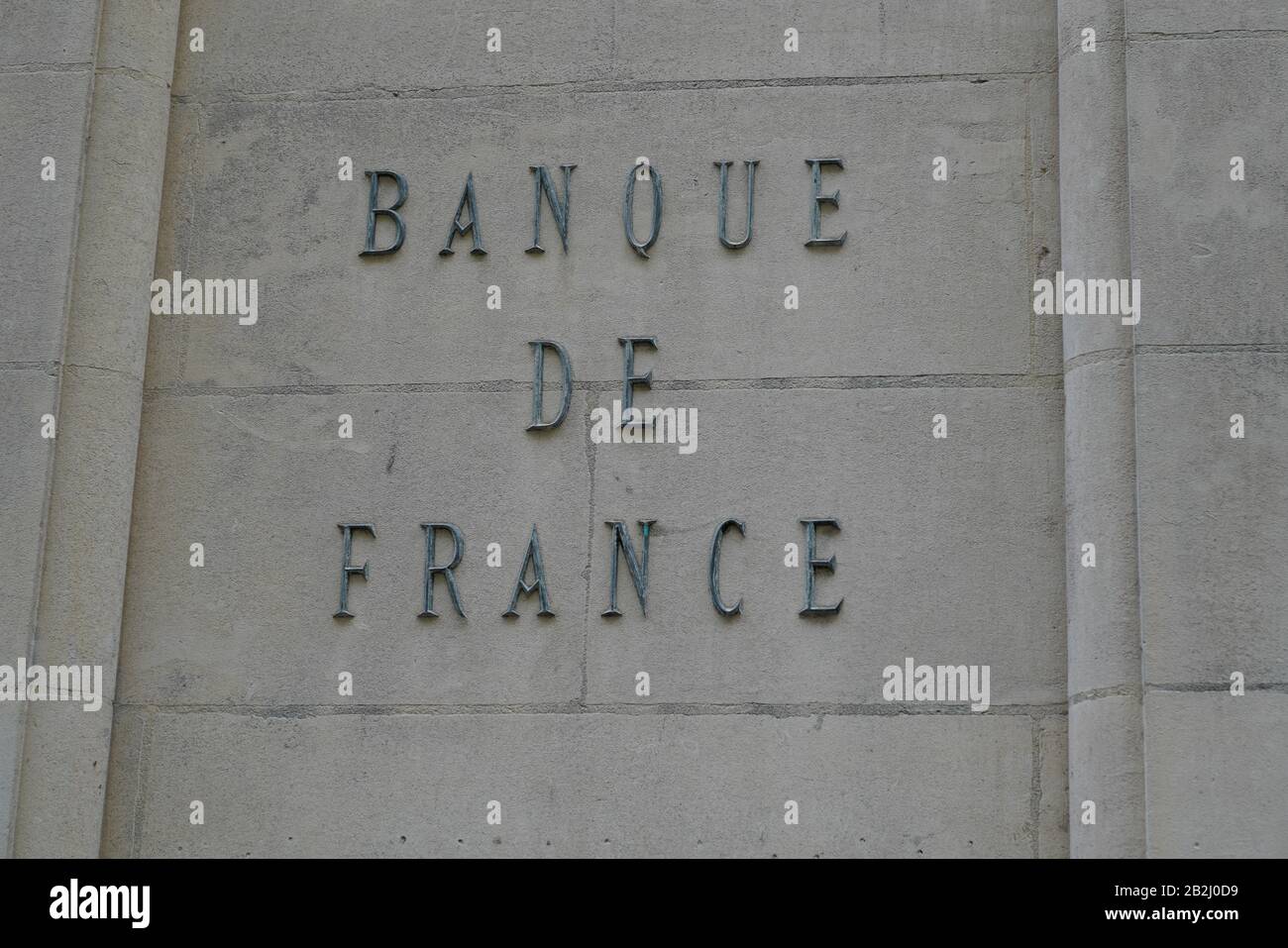 Bordeaux , Aquitaine / France - 10 17 2019 : Banque de France edificio ufficiale della Banca nazionale francese Foto Stock