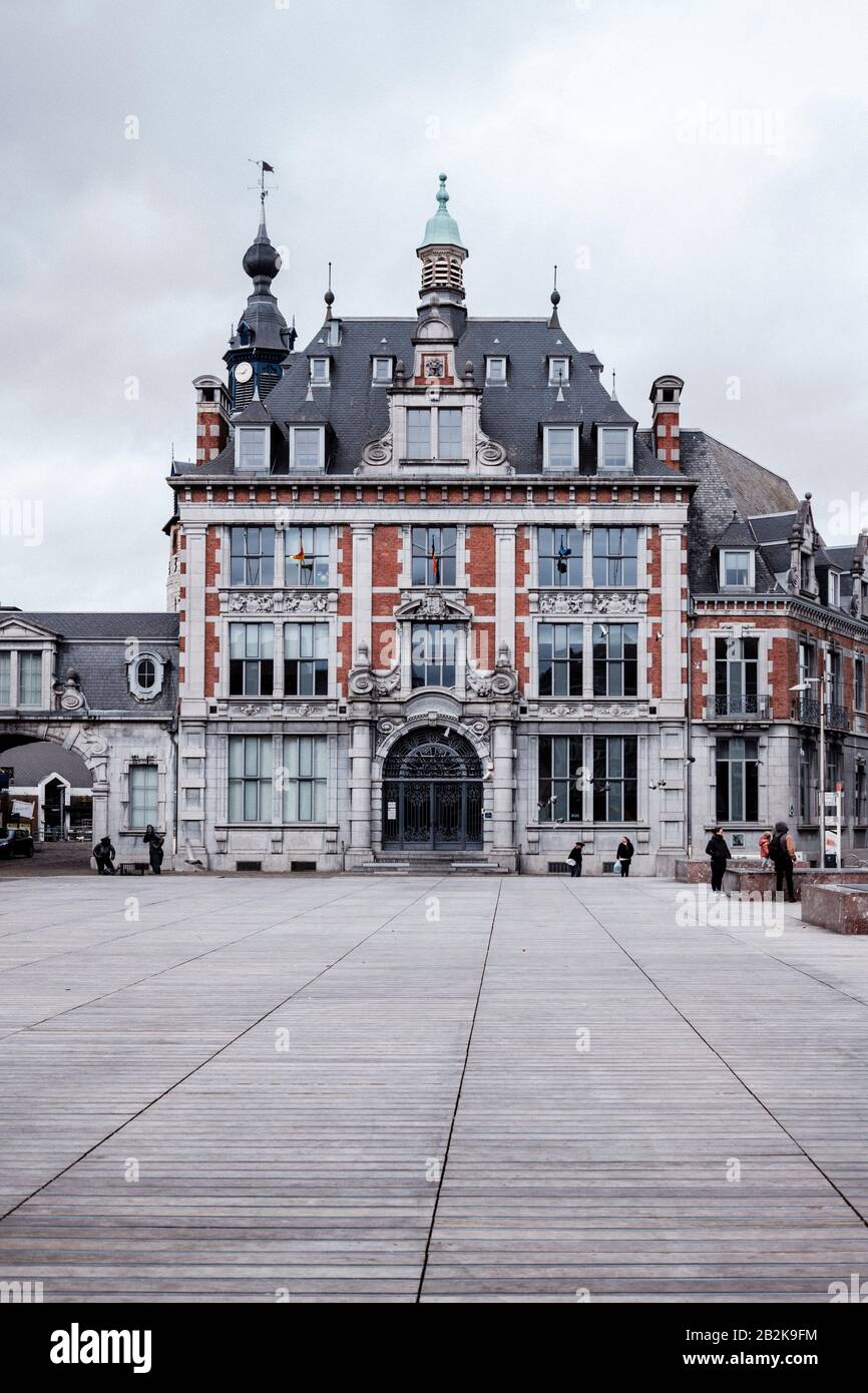 Ex Bourse Commerciale, Namur, Belgio Foto Stock