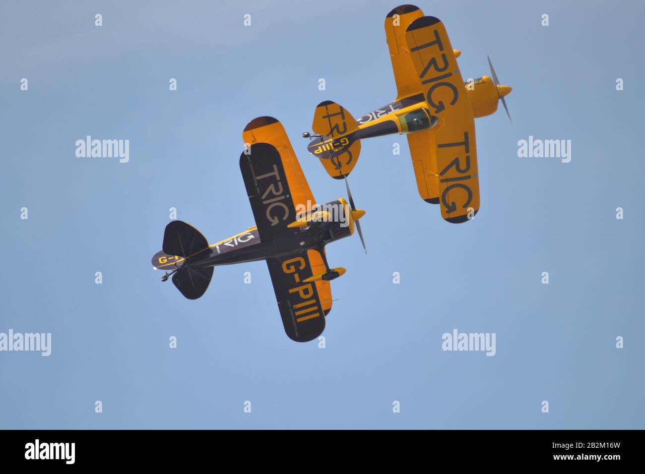 Team di visualizzazione trig su Southport Airshow Foto Stock