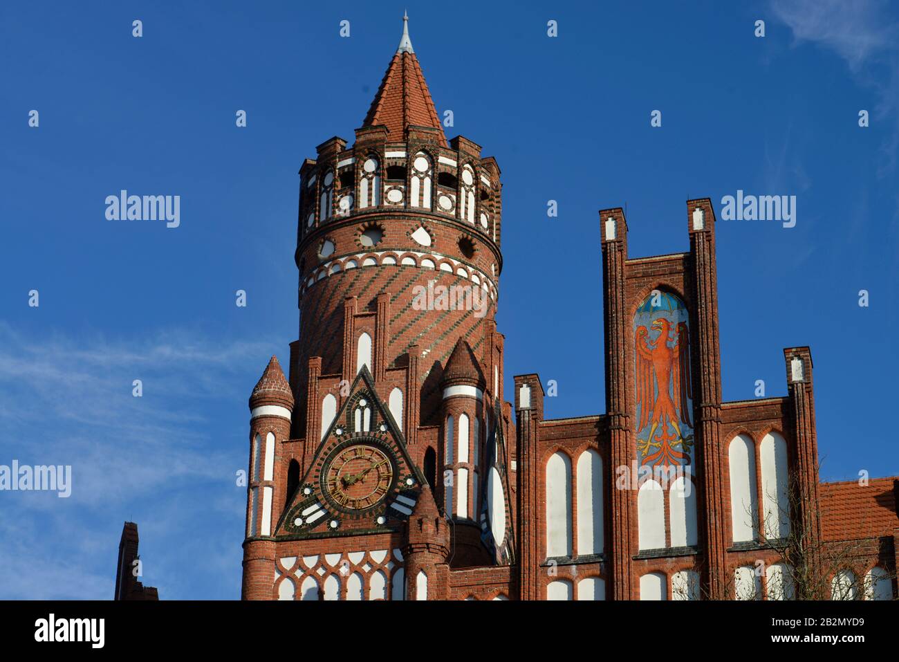 Il Rathaus, Berkaer Platz, Schmargendorf, Wilmersdorf, Berlino, Deutschland Foto Stock