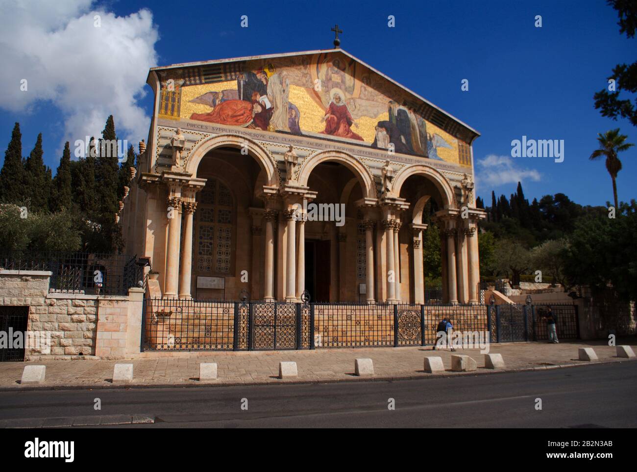 Gesù Cristo terra Santa - christian Piligorks turismo in Israele Foto Stock