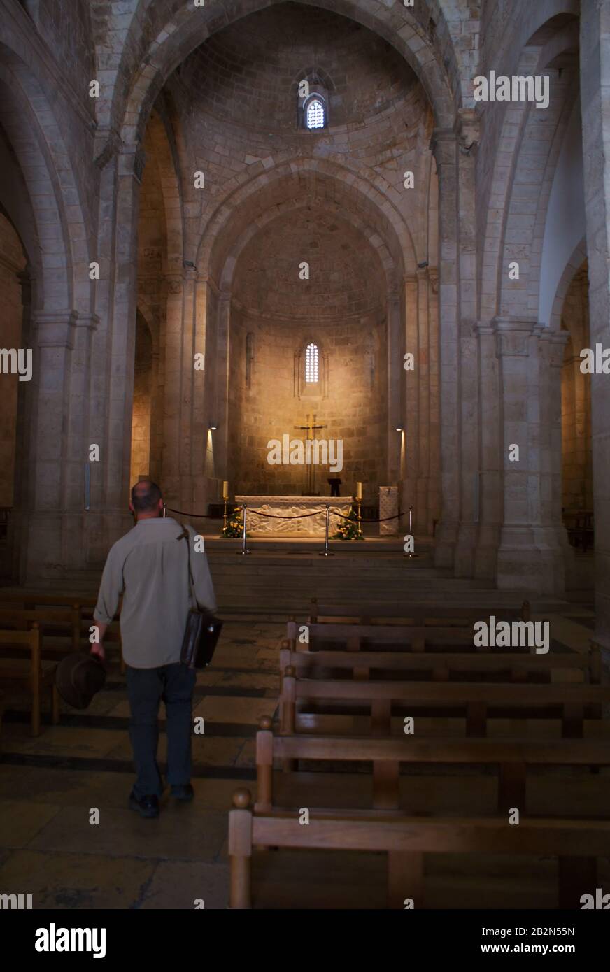 Gesù Cristo terra Santa - christian Piligorks turismo in Israele Foto Stock