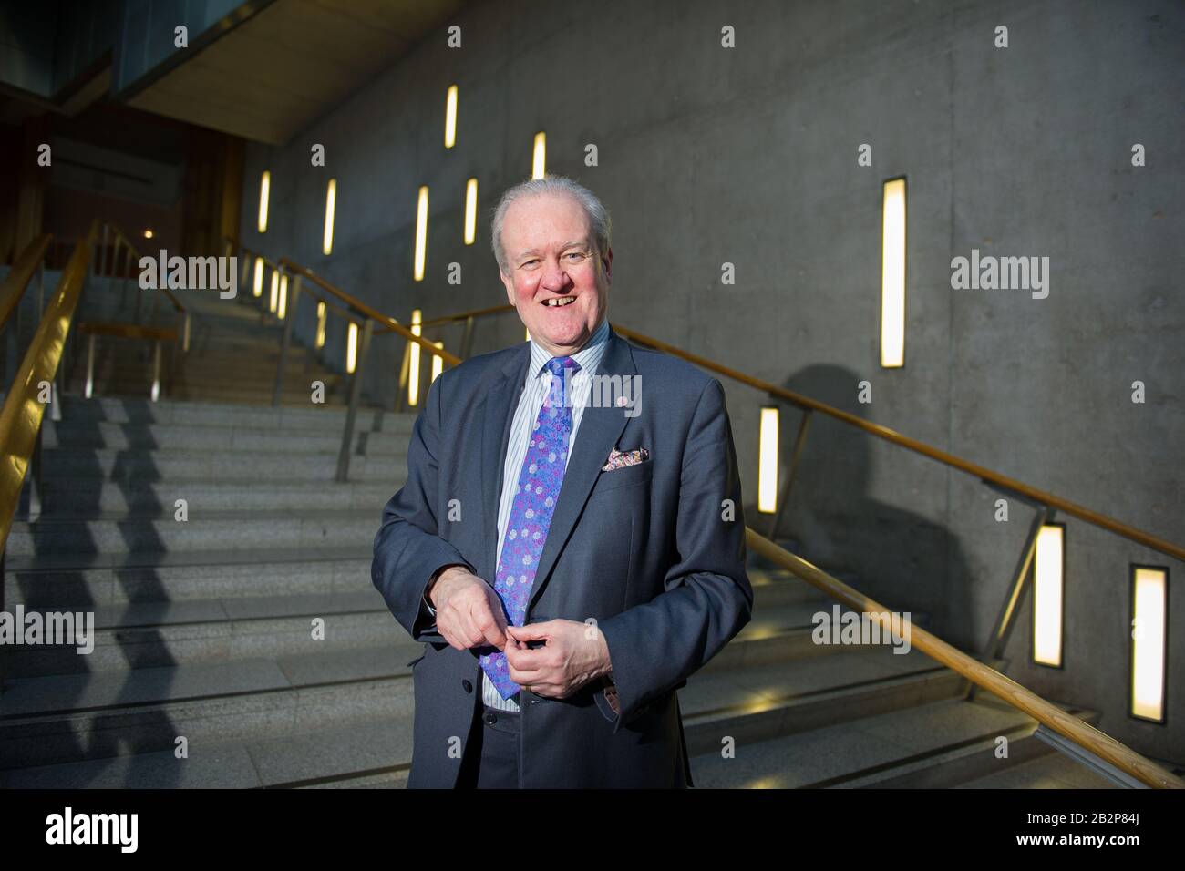 Edimburgo, Regno Unito. 3rd Mar, 2020. Nella Foto: Stewart Stevenson Msp - Scottish National. Partito MSP per Banff e Buchan dal 2001 al 2011, e dopo i cambiamenti di confine è stato il MSP per Banffshire & Costa Buchan dal 2011. Ha annunciato questa settimana che si dimetterà nelle prossime elezioni di Holyrood 2021. Credito: Colin Fisher/Alamy Live News Foto Stock Edimburgo, Regno Unito. 3rd Mar, 2020. Nella Foto: Stewart Stevenson Msp - Scottish National. Partito MSP per Banff e Buchan dal 2001 al 2011, e dopo i cambiamenti di confine è stato il MSP per Banffshire & Costa Buchan dal 2011. Ha annunciato questa settimana che si dimetterà nelle prossime elezioni di Holyrood 2021. Credito: Colin Fisher/Alamy Live News Foto Stock