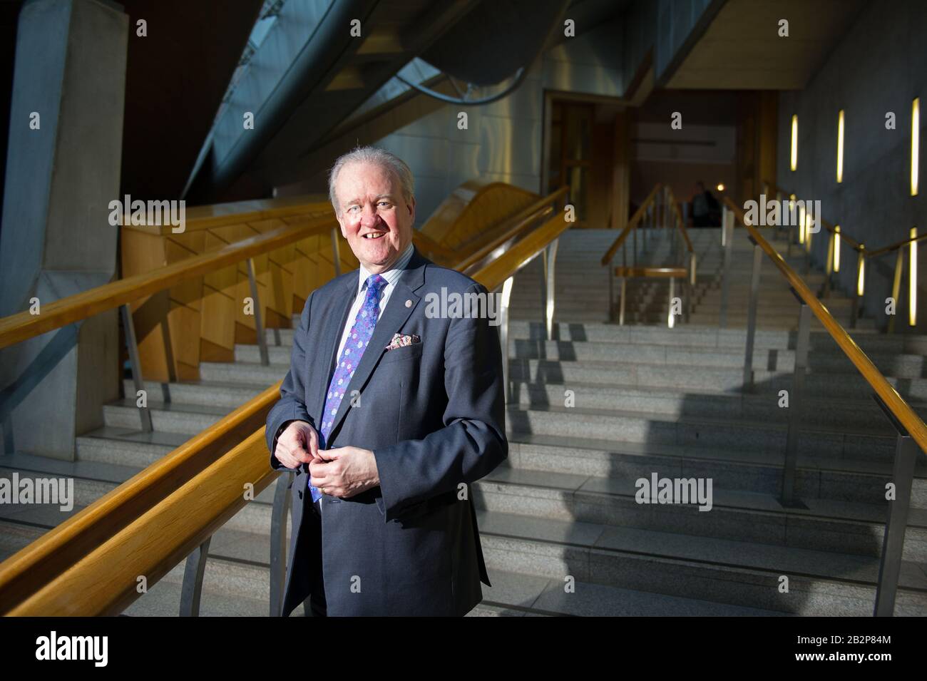 Edimburgo, Regno Unito. 3rd Mar, 2020. Nella Foto: Stewart Stevenson Msp - Scottish National. Partito MSP per Banff e Buchan dal 2001 al 2011, e dopo i cambiamenti di confine è stato il MSP per Banffshire & Costa Buchan dal 2011. Ha annunciato questa settimana che si dimetterà nelle prossime elezioni di Holyrood 2021. Credito: Colin Fisher/Alamy Live News Foto Stock Edimburgo, Regno Unito. 3rd Mar, 2020. Nella Foto: Stewart Stevenson Msp - Scottish National. Partito MSP per Banff e Buchan dal 2001 al 2011, e dopo i cambiamenti di confine è stato il MSP per Banffshire & Costa Buchan dal 2011. Ha annunciato questa settimana che si dimetterà nelle prossime elezioni di Holyrood 2021. Credito: Colin Fisher/Alamy Live News Foto Stock