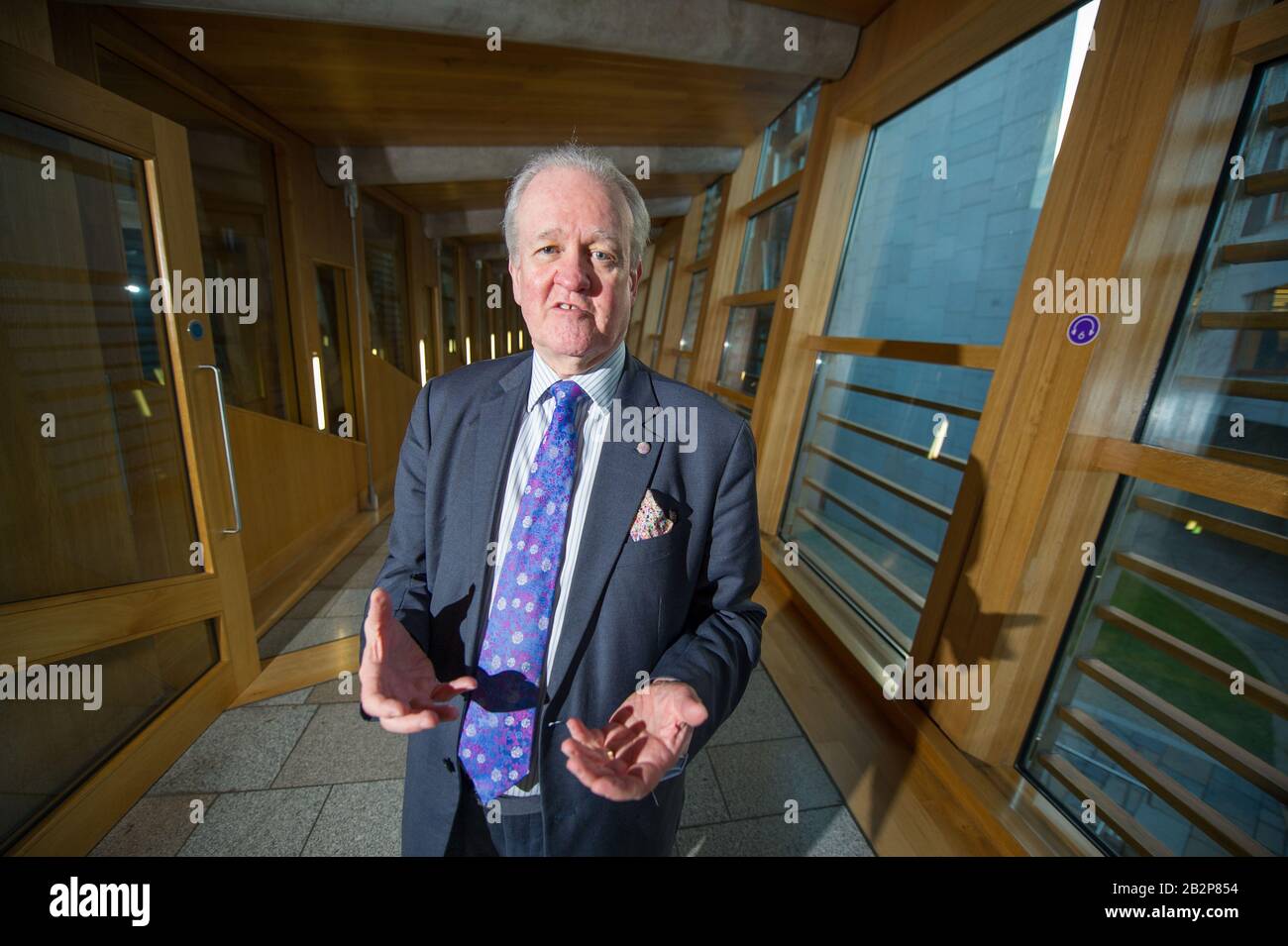 Edimburgo, Regno Unito. 3rd Mar, 2020. Nella Foto: Stewart Stevenson Msp - Scottish National. Partito MSP per Banff e Buchan dal 2001 al 2011, e dopo i cambiamenti di confine è stato il MSP per Banffshire & Costa Buchan dal 2011. Ha annunciato questa settimana che si dimetterà nelle prossime elezioni di Holyrood 2021. Credito: Colin Fisher/Alamy Live News Foto Stock Edimburgo, Regno Unito. 3rd Mar, 2020. Nella Foto: Stewart Stevenson Msp - Scottish National. Partito MSP per Banff e Buchan dal 2001 al 2011, e dopo i cambiamenti di confine è stato il MSP per Banffshire & Costa Buchan dal 2011. Ha annunciato questa settimana che si dimetterà nelle prossime elezioni di Holyrood 2021. Credito: Colin Fisher/Alamy Live News Foto Stock