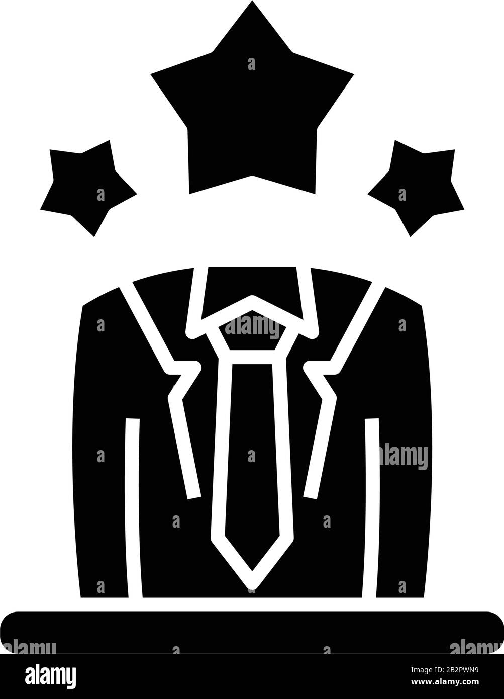 Icona nera della testa principale, illustrazione concettuale, simbolo piatto vettoriale, simbolo glifo. Illustrazione Vettoriale