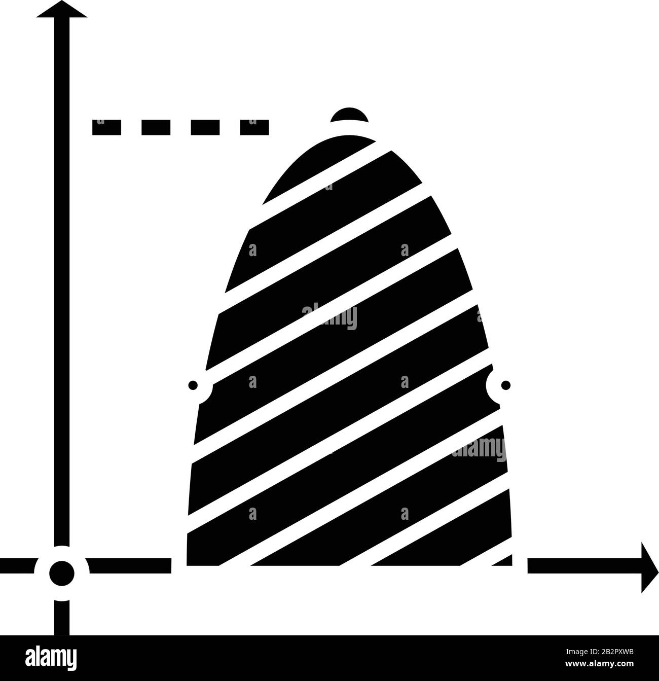 Icona nera per esercizi matematici, illustrazione concettuale, simbolo piatto vettoriale, simbolo glifo. Illustrazione Vettoriale
