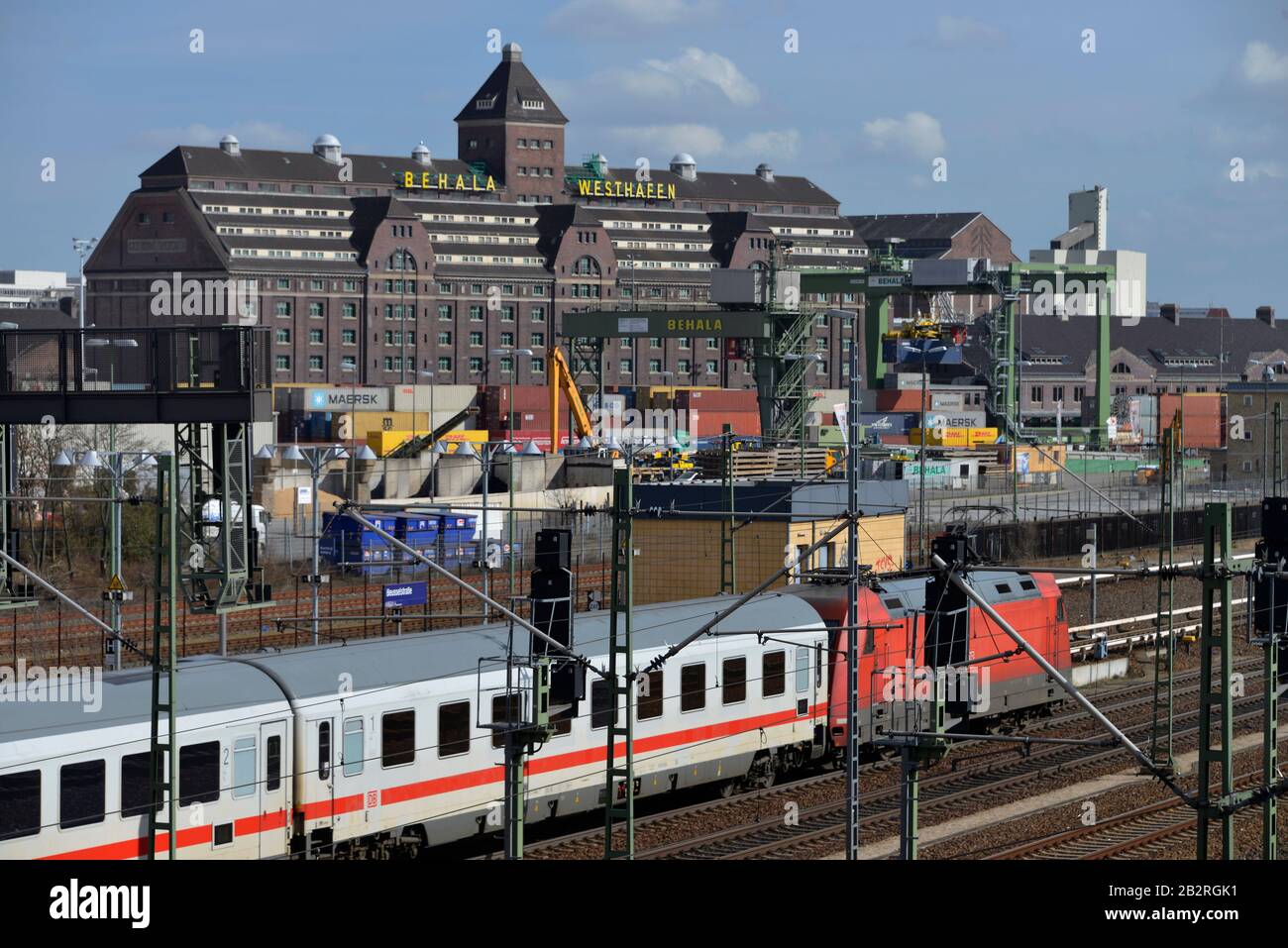 Behala, Westhafen, Wedding, Mitte di Berlino, Deutschland Foto Stock