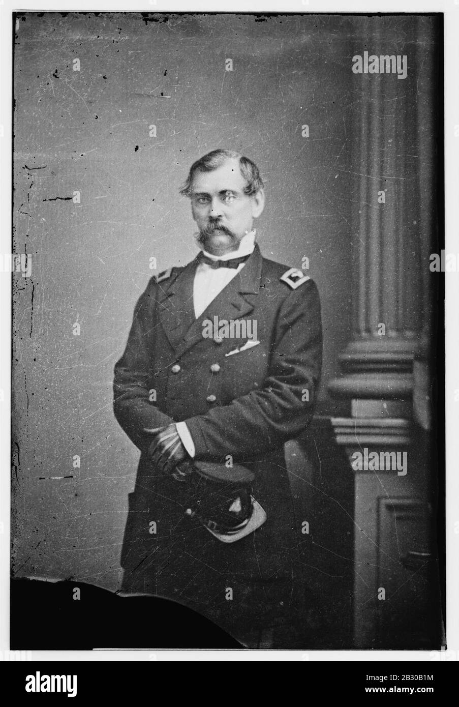 Gen. Charles F. Smith, Morto - 25 aprile 1862 di un'infezione del piede ha ottenuto nel salto da una barca ad un'altra nelle fasi di apertura della campagna di Shiloh Foto Stock