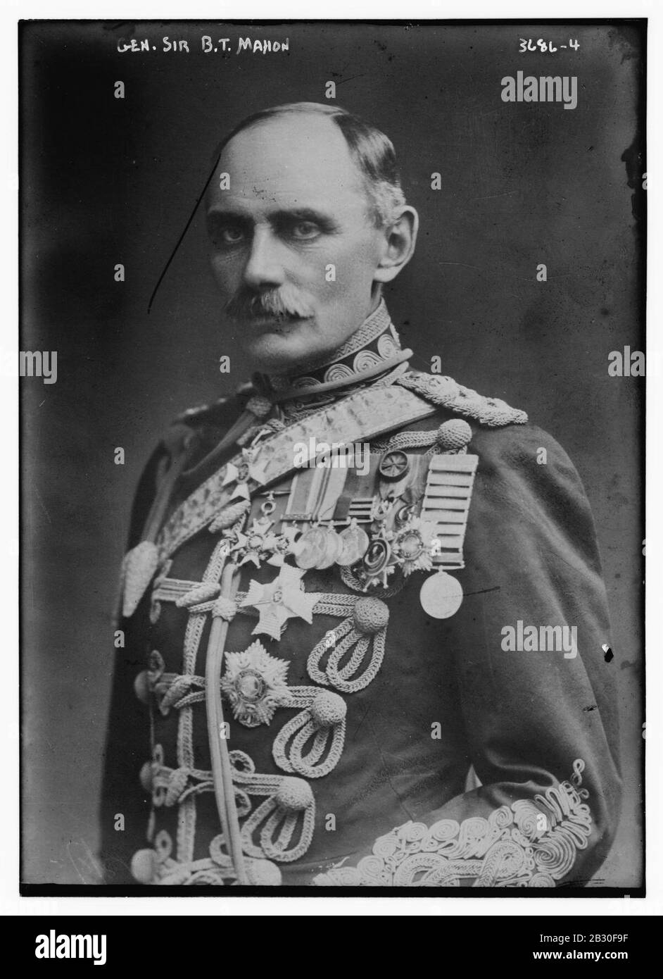 Gen. Sir B.T. Mahon Foto Stock
