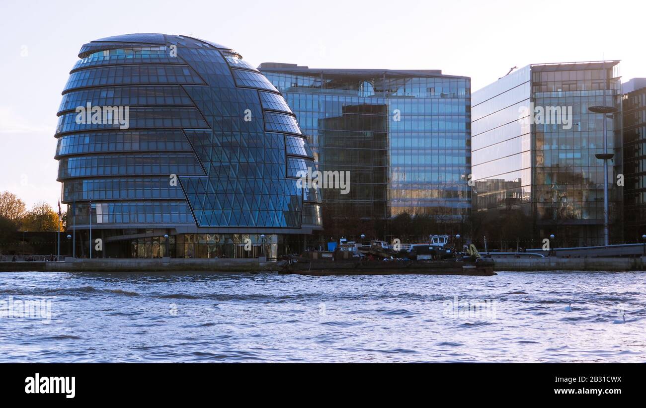 Londra Thames River View Tourism Foto Stock