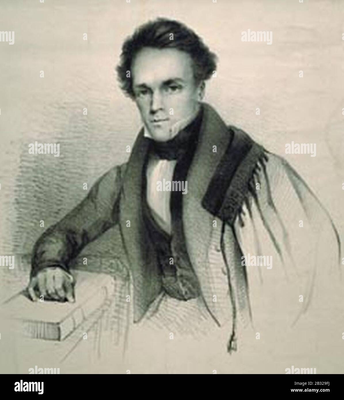 George bennett 1840s. Foto Stock