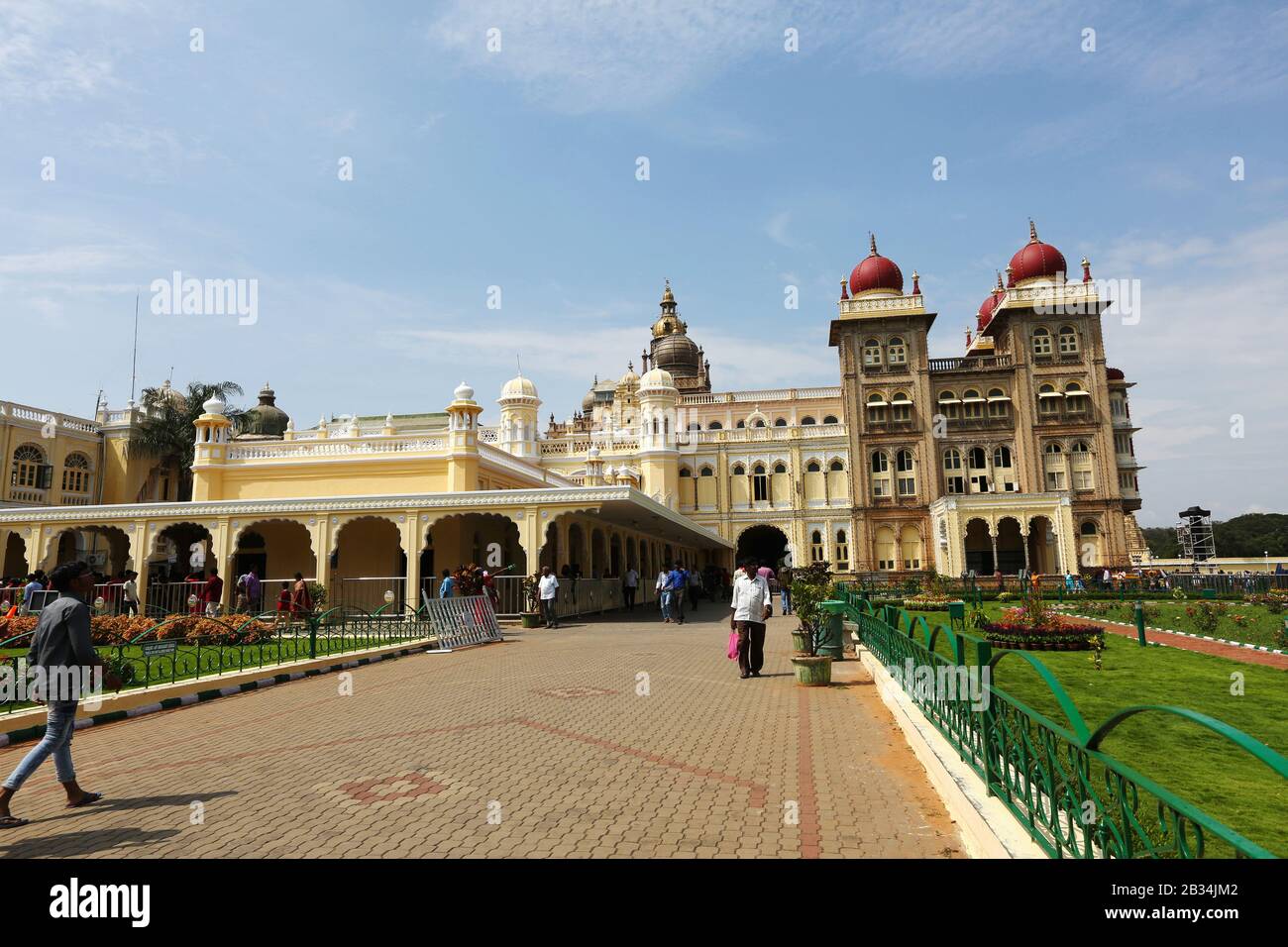 24 Novembre 2017, Palazzo Di Mysore, Palazzo Ambavilas, Mysore, Karnataka India. Residenza ufficiale dei Wodeyars - governanti di Mysore Foto Stock