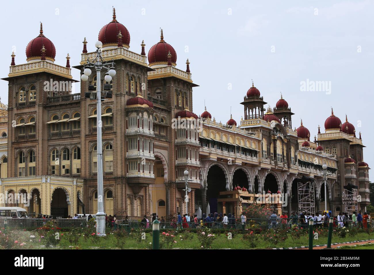 24 Novembre 2017, Palazzo Di Mysore, Palazzo Ambavilas, Mysore, Karnataka India. Residenza ufficiale dei Wodeyars - governanti di Mysore Foto Stock