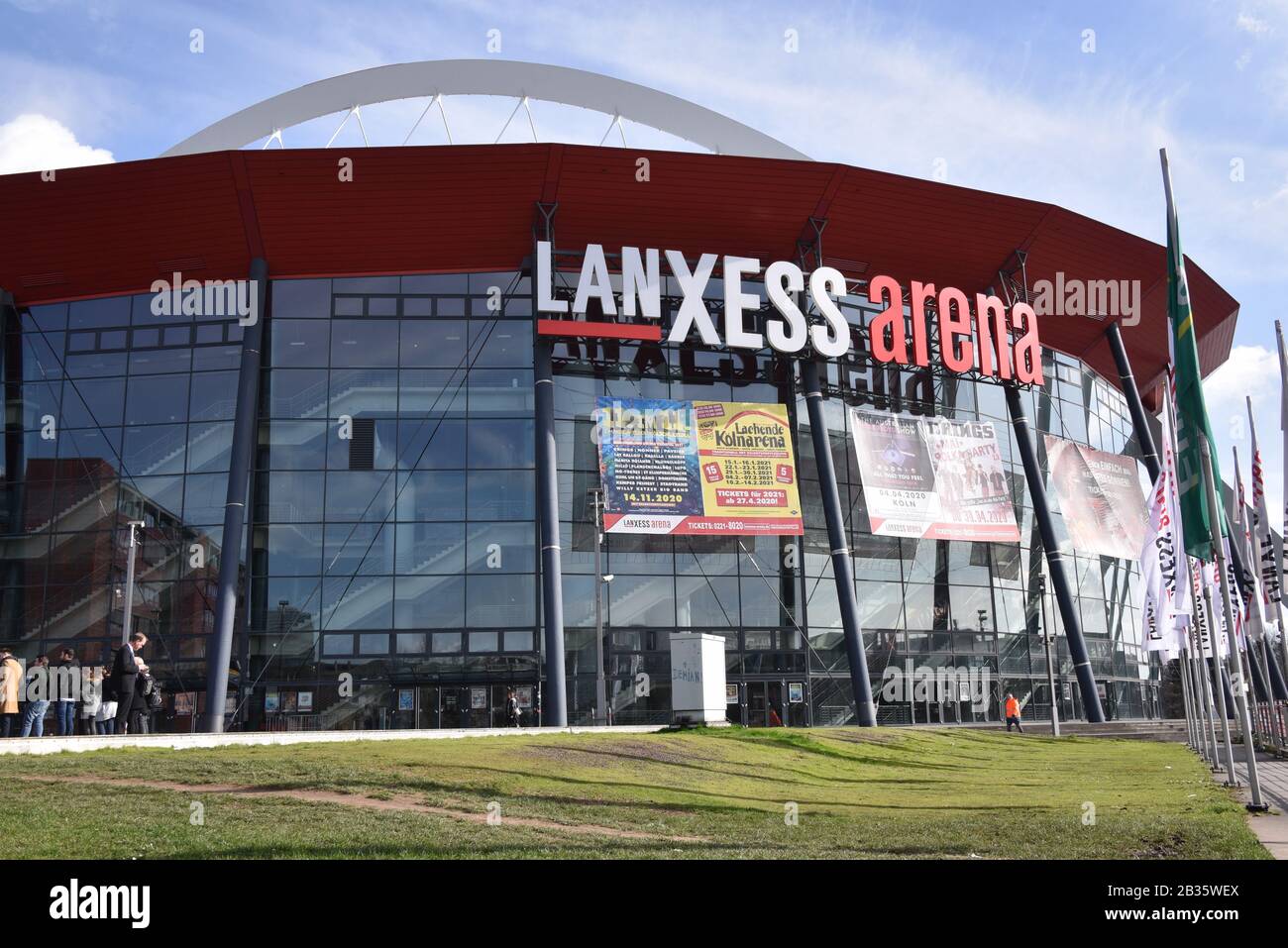 Colonia, Germania. 04th Mar, 2020. La Lanxess Arena Di Colonia. Credito: Horst Galuschka/Dpa/Alamy Live News Foto Stock