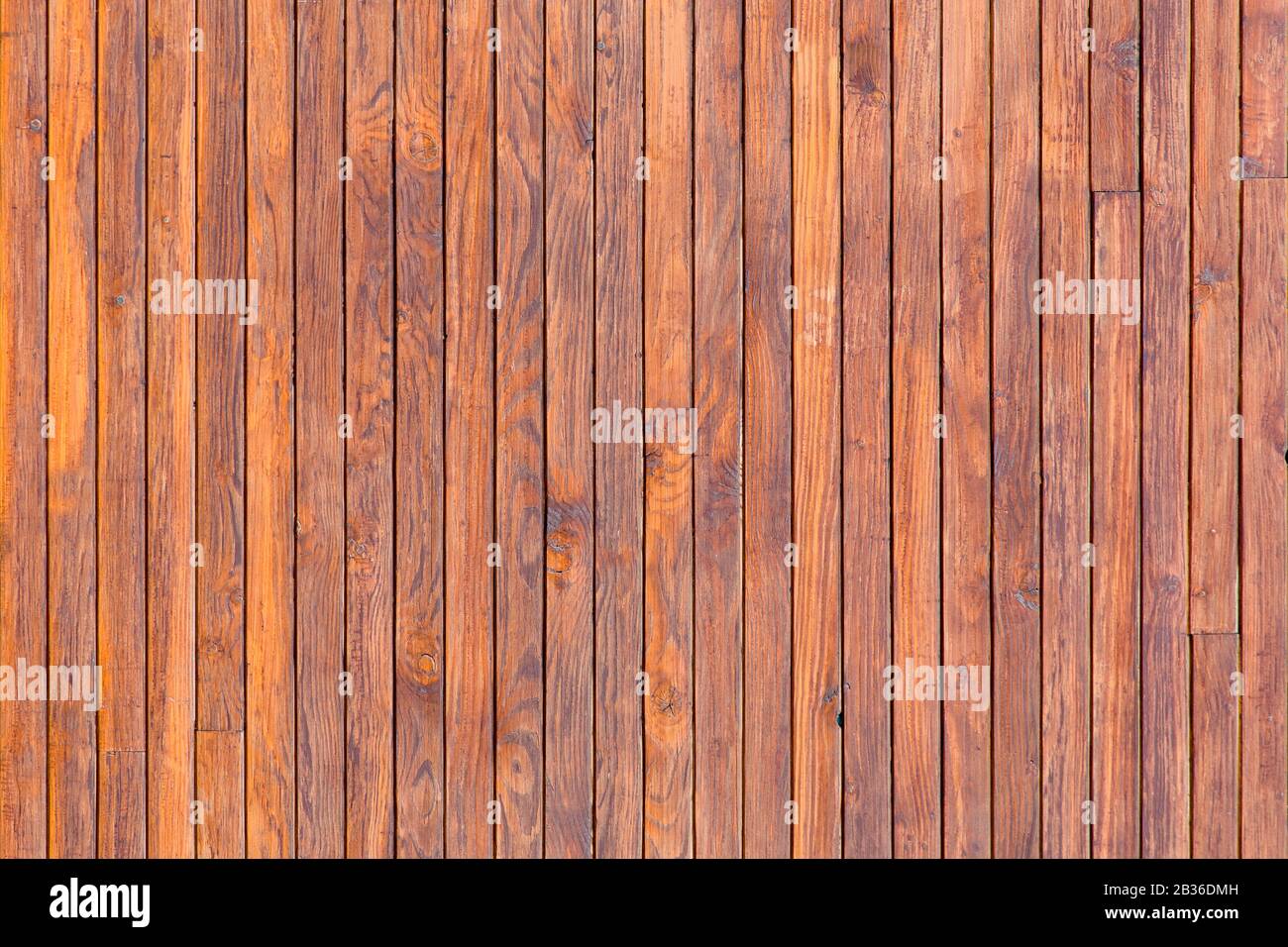 Un grunge motivo legno trama fondo, tavole in legno in posizione verticale Foto Stock