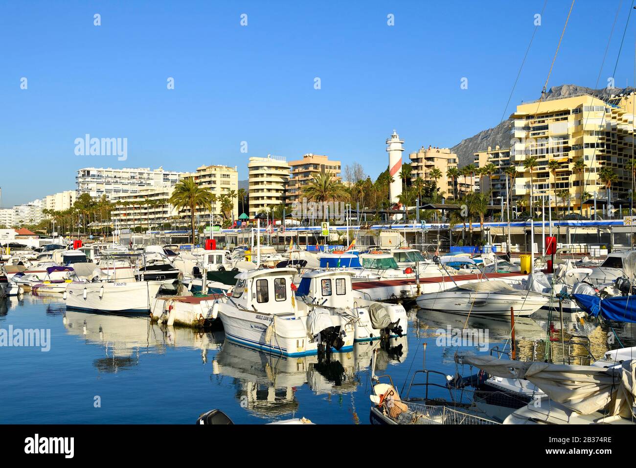 Spagna, Andalusia, Costa Del Sol, Provincia Di Malaga, Marbella, Marina Foto Stock