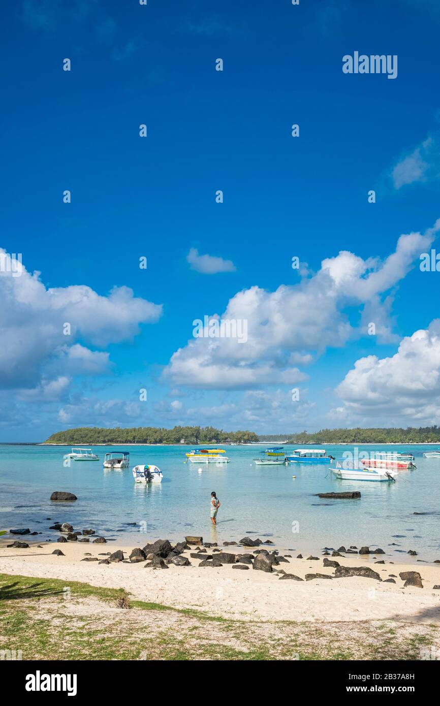 Mauritius, Grand Port District, Blue Bay Foto Stock