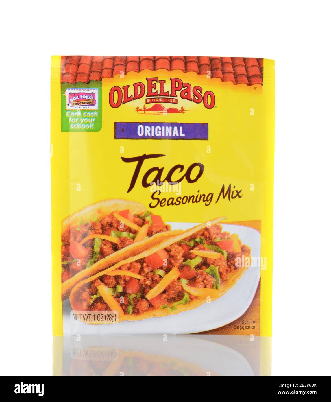 Irvine, Ca - 05 Gennaio 2014: Old El Paso Taco Seasoning. L'Old El Paso sta realizzando popolari prodotti della cucina messicana dal 1938. Foto Stock