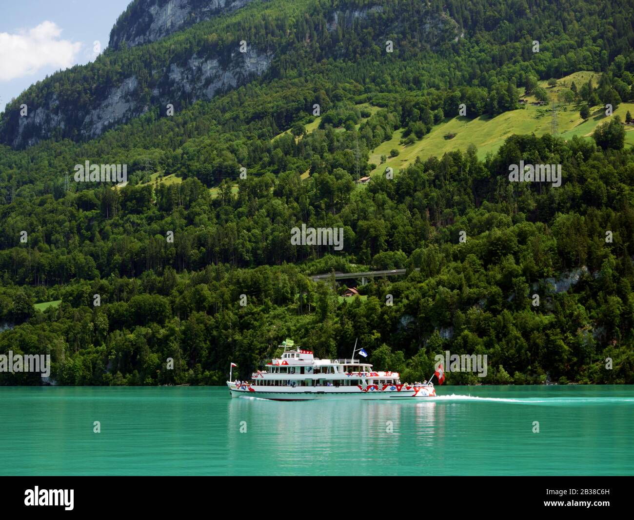 Mv Jungfrau, Lago Di Brienz, Svizzera. Foto Stock