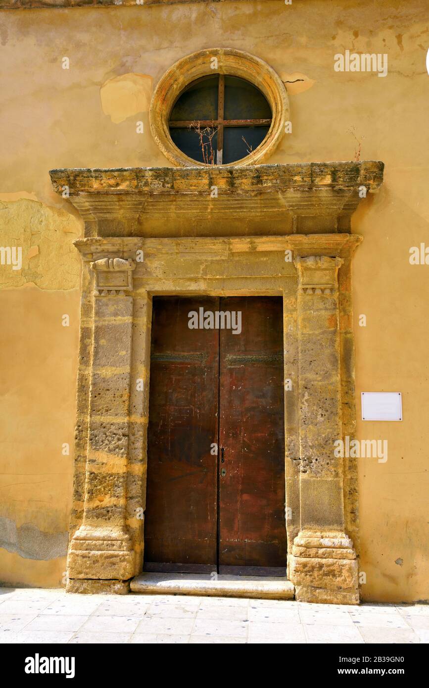 Cattedrale di Mazara del vallo Sicilia Italia Foto Stock