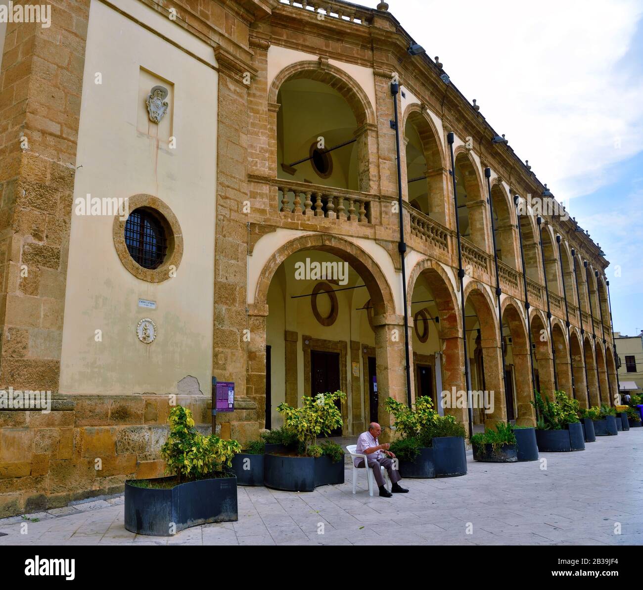 santuario dei chierici (chierici) mazara del vallo sicilia italia Foto Stock
