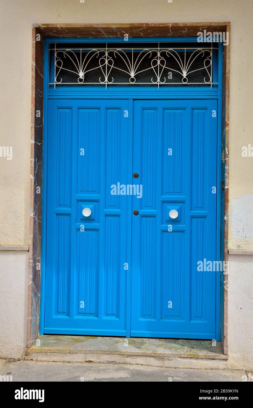 Il centro storico di Mazara del vallo Sicilia Italia Foto Stock
