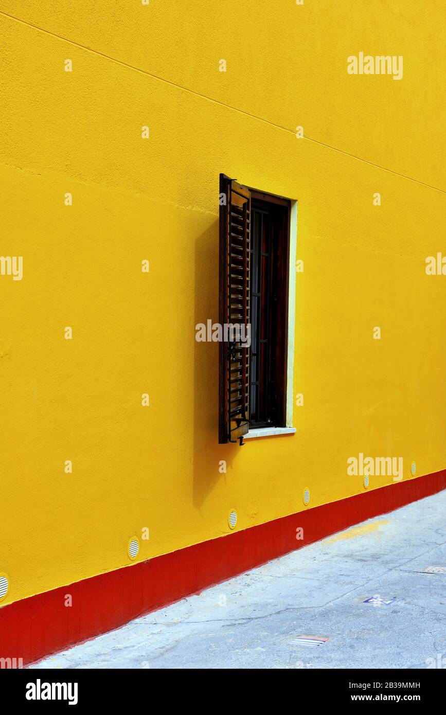 Il centro storico di Mazara del vallo Sicilia Italia Foto Stock