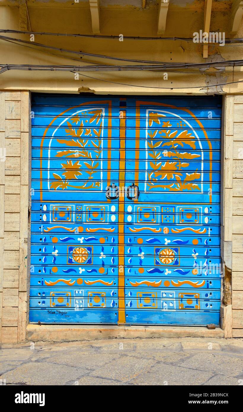 Kasbah, la città vecchia del villaggio 20 set 2019 Mazara del Vallo Sicilia Foto Stock