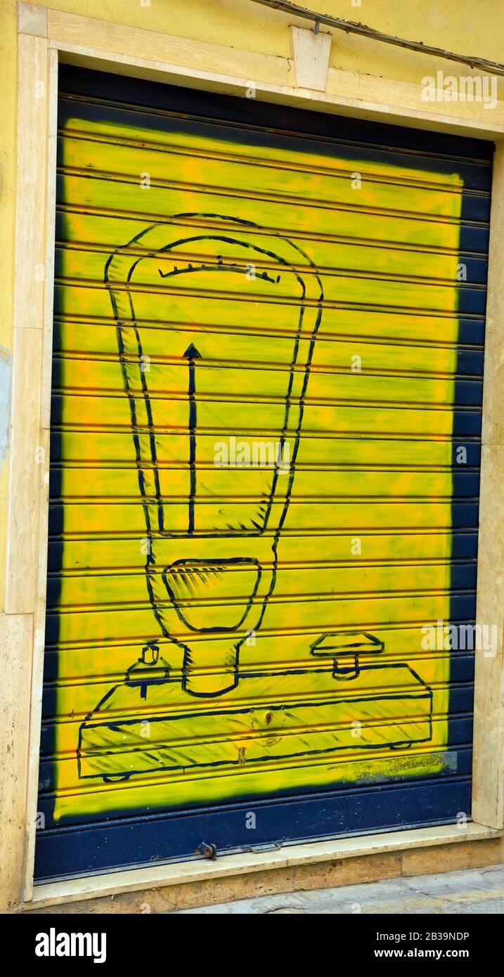 Kasbah, la città vecchia del villaggio 20 set 2019 Mazara del Vallo Sicilia Foto Stock