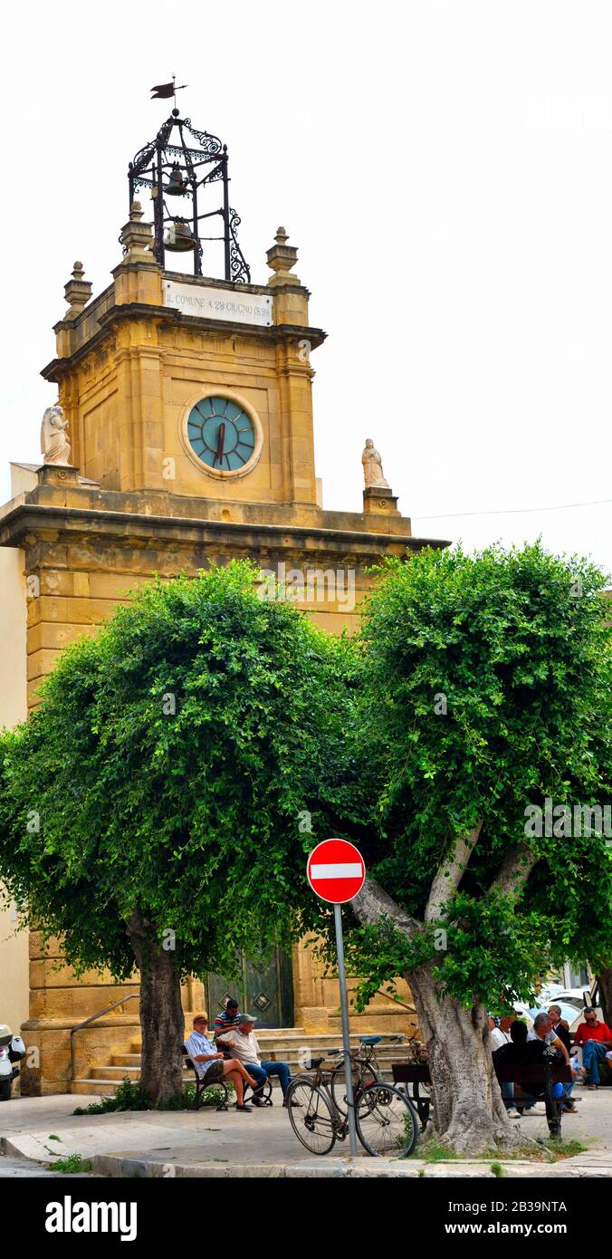 Chiesa di Maria delle grazie 20 set 2019 Mazara del Vallo Sicilia Foto Stock
